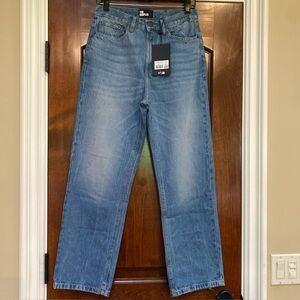 The Kooples Womens Boyfriend Blue Denim Jeans in French Sz 38/ US 6 NWT